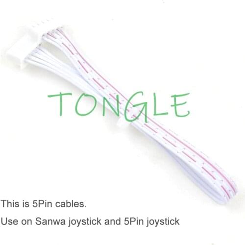1pcs For Sanwa /SEIMITSU Joystick 5Pin Arcade Joystick Cable 4 Kind Of Wiring Arcade Wire Harness Connection To USB Encoder