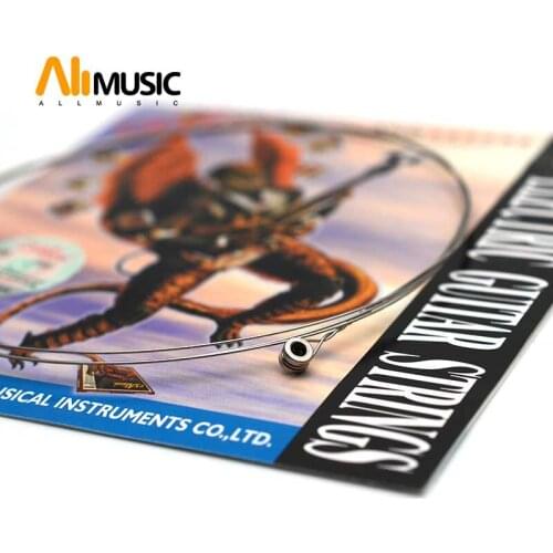 10 pcs Alice A506 Super Light .0.016 inch Steel Electric Guitar Strings Single Third 3rd String