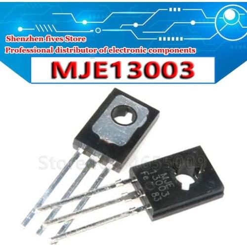 10PCS MJE13003 TO126 E13003 TO-126 new and original IC Chipset