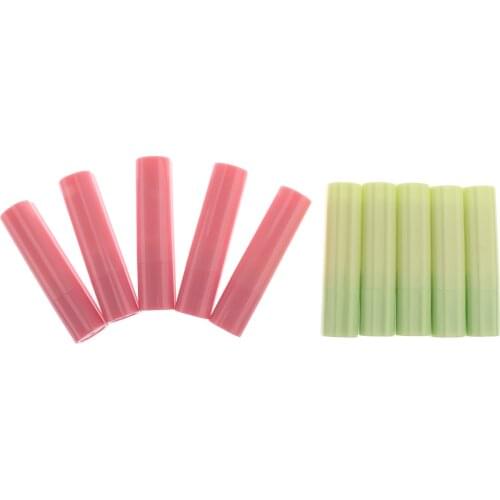 10 Pieces 4g Empty Lip Balm DIY Tubes Cosmetics Containers Lipstick Bottles