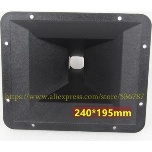 2PCS Tweeter Speaker Horn Treble Accessories PA240 240*195 For Home Theater Portable Professional Console Mixer Audio