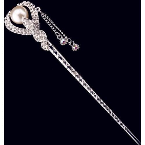 2018 New casual fashion sweet Romantic Exquisite High-end simple Atmosphere Womens retro Hairpin