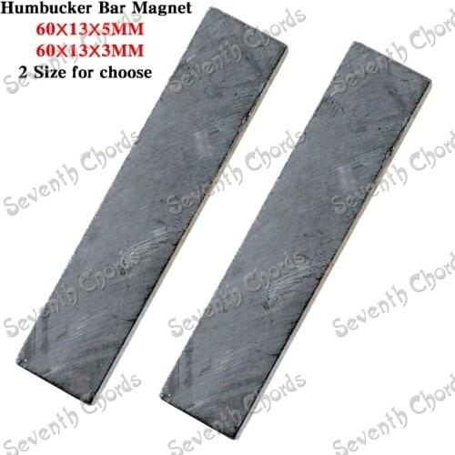 4 Pcs Producing Accessories Electric Guitar Pickup Humbucker Bar Magnet / 60MM*13MM*5MM & 60MM*13MM*3MM for choose