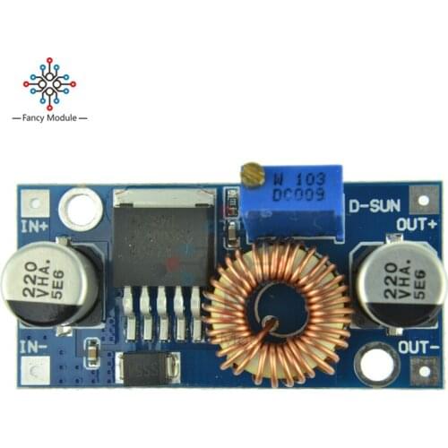 5A Max DC-DC Step Down Buck Adjustable Power Supply Module LED Lithium Charger Board