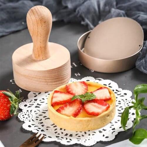 8 CM Cake Mold Fruit Tart Baking Liners Mould Removable Bottom DIY Tartlet Circle Round Shape Dessert Bakeware Decorating Tools