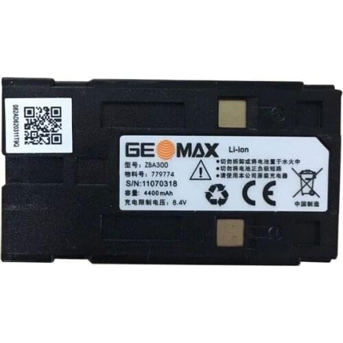 GEOMAX Battery ZBA302 ZBA301 for GeoMax Zipp10 ZT20 ZT20R ZOOM 20 / 30 / 35 PRO series Total Station