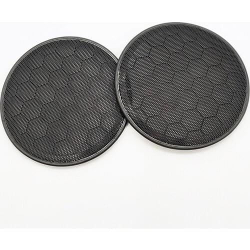 Black High Quality Door Loud Speaker Cover Grill 3B0868149 For Passat B5 Jetta MK4 Golf GTI 1999 - 2001 2002 2003 2004