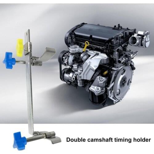 Camshaft Holding Twin Cam Alignment Timing Metal Double Camshaft Gear Fixing Tool Static Installation Disassembly Tool for Car
