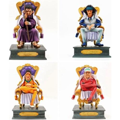 One Piece Navy Headquarters Senior General Issho Borsalino Sakazuki Kuzan GK PVC Action Figure Statue Collection Model Toys Doll