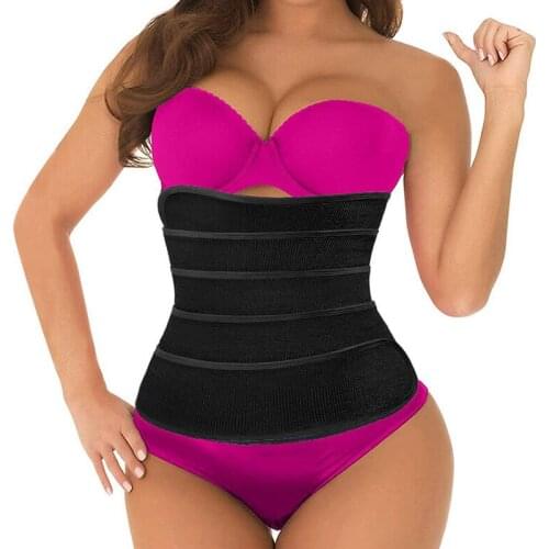 Free Size Women Waist Trainer Body Shaper Belt Slimming Sheath Belly Reducing Shaper Tummy Sweat Shapewear Workout Shaper Corset