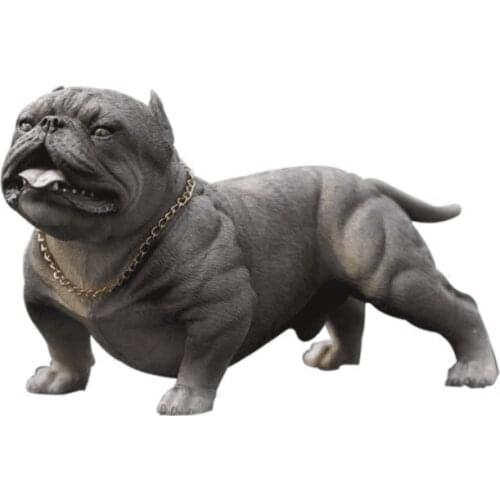 Creative American Bully Dog Decoration Car Ornaments Auto Interior Accessories Decoration Birthday Gift Home Decor