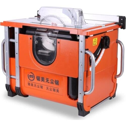 Multi-Function Home Decoration Dust-Free Chainsaw Lifting Woodworking Table Saw Small Chainsaw Solid Wood Floor Cutting 220V
