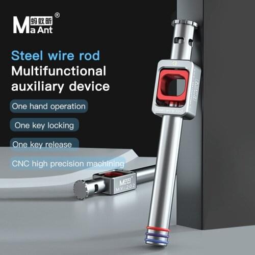 MAANT MY-202 Multi-Function Gold Molybdenum Wire Rod One-Handed Operation CNC Machining LCD Screen Separate Line Assistant Bar