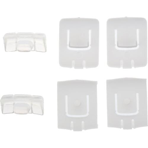 6-piece Seat T Seat Plastic Clip Slide Guide Groove 435881203a C10, Suitable For Volkswagen Golf Mk1 Mk2 Mk3