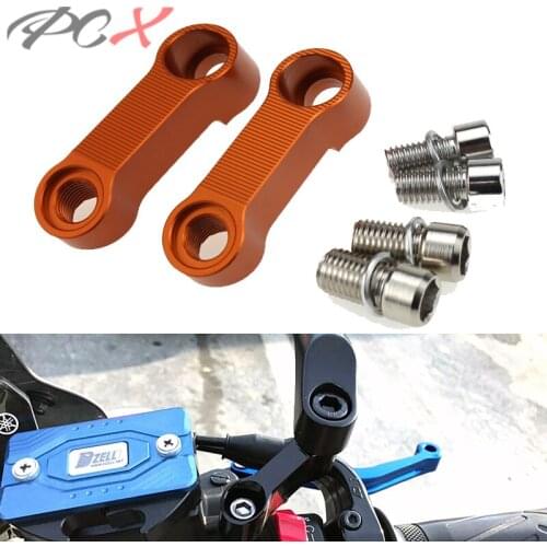 Suitable for SUZUKI GSX-S750 GSX-S1000 SV400 SV650 DL650 V-Strom motorcycle rearview mirror bracket hoist extension bracket