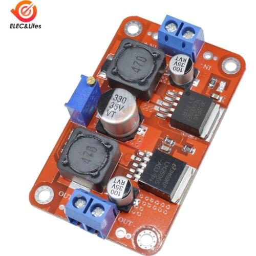 Buck DC-DC Adjustable Step Up Down Converter XL6009 Power Supply Module Output Voltage 1.25V-26V Converter Solar panels Module