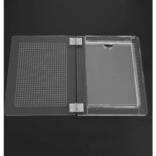 Positioning Tool Clear Acrylic Stamp Block for Scrapbooking DIY Paper Cards Making Accessories New 2019