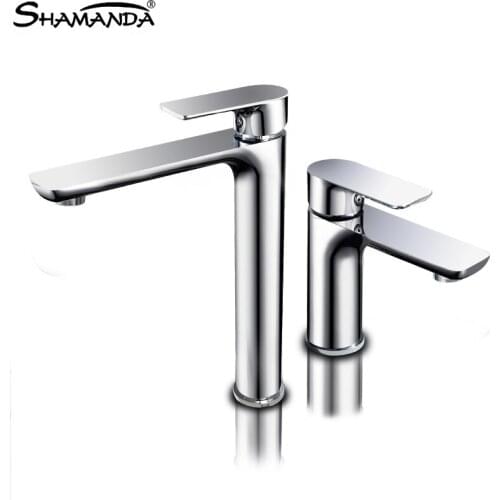 Shamanda White Bath Mixers