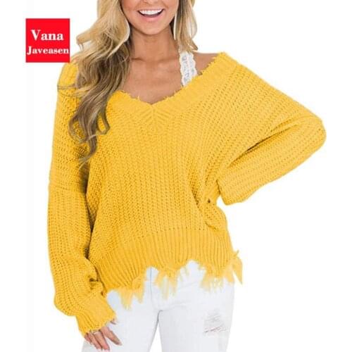 Vana Javeasen Womens Off Shoulder Pullovers