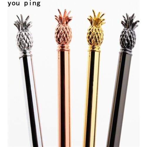 High quality 06 Pineapple Style Ballpoint Pen Material Ball Pens Office School studen Stationery New