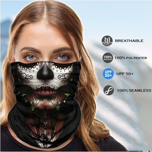 Women Scarf Bandana Mask Ski Balaclava Ciclismo Masque Outdoors Windproof Face Maske Snood Buff Braga Cuello Hunting Bicycle Men