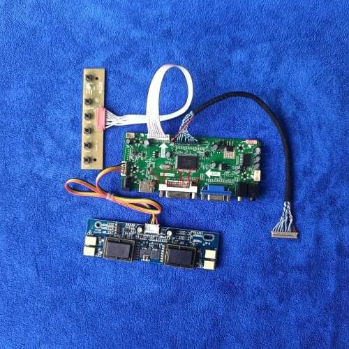 LCD monitor LVDS 20 Pin 1024*768 For M150X2/M150X3/QD15XL16 M.NT68676 controller driver board HDMI-compatible VGA DVI 4CCFL Kit