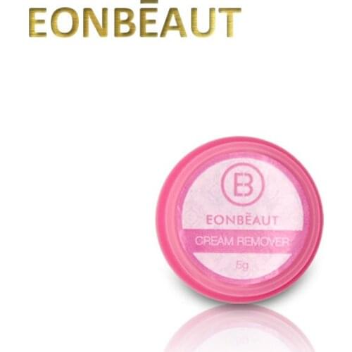 1 Bottle EONBEAUT Cream Remover Eyelash Extensions Tool Pink Eyelash Glue Remover 5g Wholesale For professionals Lashes Remover