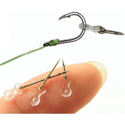 12pcs Metal Bait Spike Carp Fishing Accessories Bait Sting Boilies Pin with Clear Rubber Corn Ronnie Hair Rig Carp Feeder Tackle