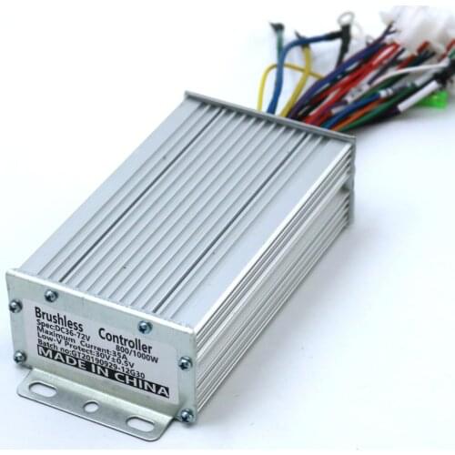 36-72V 800-1000W 35Amax 12 Mosfet Sensor/Sensorless E-bike/Scooter/Motorcycle Brushless Speed Controller