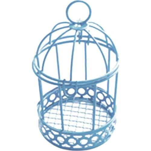 50% Hot Sale Decorative Bird Cage Durable Wear Resistant Iron Wedding Garden Decor Candle Box for Party