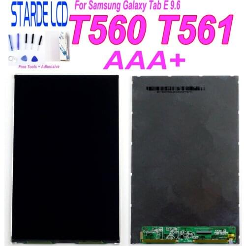 AAA+ For Samsung Galaxy Tab E 9.6 SM-T560 T560 T561 LCD Display Screen Replacement Repair Part with F ree Tools and Adhensive