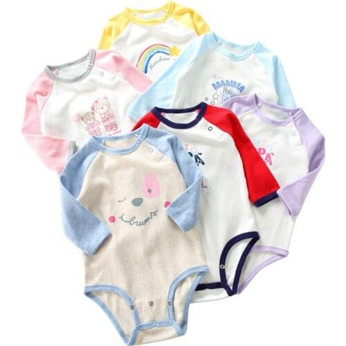 Baby clothes overalls bodysuit long sleeves baby girls clothes boys clothes children clothing 100% cotton baby bodysuit clothes
