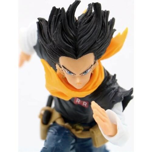 Dragon Ball 17# Action Figure Sprinting Ver. Fighter Lazuli PVC Collection Model 17cm