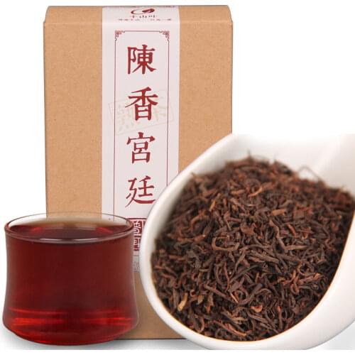 China 2011 Chenxiang Palace Puer Tea Loose Tea Palace Ripe Tea Box 200g Green Food for Health Care