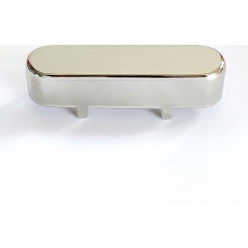 Free shipping Nickel silver material Chrome tele guitar pickup cover in Nickel Color for DIY handmade pickups