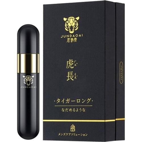 2019 New Tiger Long Energy Spray Adult Sex Products Men Spray Delay Ejaculation Male Prolong time External Use for Men