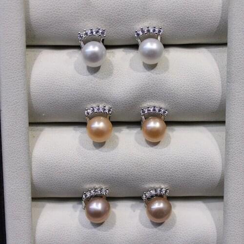 New Hot Cheap DIY Earrings Mountings Accessories Findings Jewelry Settings Parts for Pearls Beads Stones Agate Coral Crystal