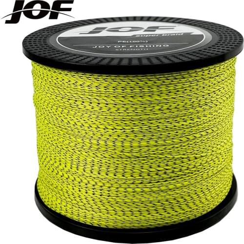 JOF X8 Spotted Fishing Line 1000M 500M 300M 100M 8 Strands Braided Fishing Line Multifilament PE Line 18 -96LB