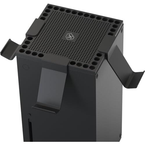 Vented Plate Dust Cover Controller Mount For Xbox Series S X Console Support For Xbox Series X Controller&Headset