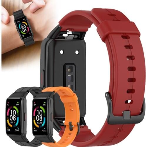 New Style ремешок For Huawei Band 6 / Honor Band 6 Smart Bracelet Strap With Tool Watchbands Replacement Wristband Accessories