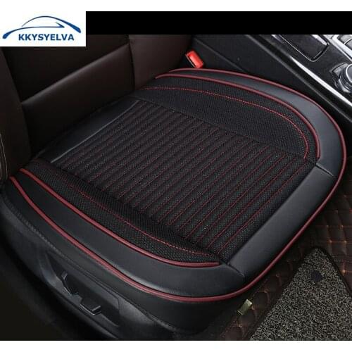 Car Seat Cover,Flax Cushion Seasons Universal Breathable For Most Four-Door Sedan&SUV Ultra-Luxury Car Seat Protection