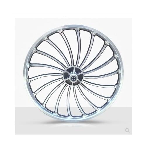 Explosion 20-inch Bicycle Wheel Set Integrated Ring Folding Car Child Car Aluminum Alloy Wheel Hub Disc Brake