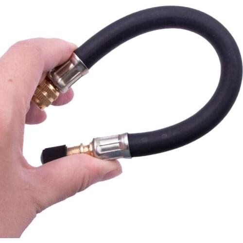 1Pcs Air Pump Extension Tube Motorcycle Bike Car Tire Air Inflator Hose Inflatable Pump Tube Adapter Twist Tyre Car Accessories