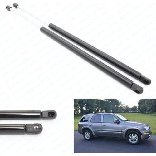 2pcs Rear Window Auto Gas Spring Prop Lift Support For Isuzu Ascender for Saab 9-7X & 2005-2009 21.60 inch Buick Rainier