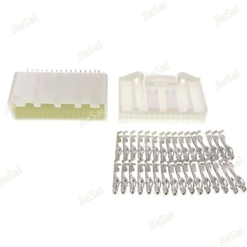 32 Pin 1318747-1 Car Navigation Central Control Instrument Wire Harness Connector PCB Socket Female Male Plug For Nissan