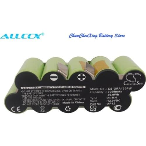 Cameron Sino 3000mAh Battery for Gardena 2110,2150,2155,2165,2169,2170,2180,2185,2190,2220,2225,2252,2253,2255,2262,2263,2264