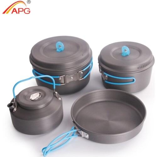Наборы туристической посуды APG China At AliExpress