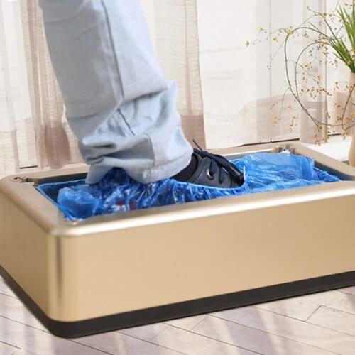Automatic Shoe Cover Machine Intelligent Shoe Sleeve Tool Disposable Foot Cover Machine Shoe Film Device Waterproof