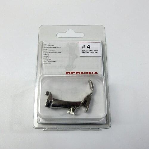 Zipper Foot #0084487400 (#4) 008448.74.00 for BERNINA Artista,Aurora,Activa,Virtuosa