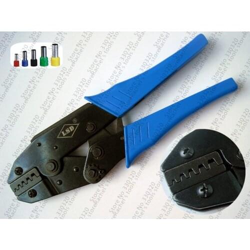 LS-06WF Ratchet terminal Crimping Tool for wire-end ferrules 0.5-6mm2